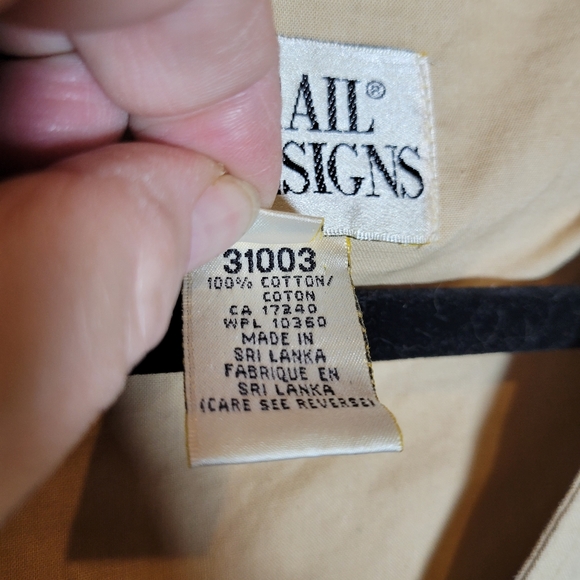 Trail Designs tan cotton hiking fishing hunting cargo vest Size Large - Picture 5 of 7